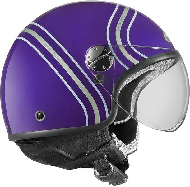 Moto Helmet Purple