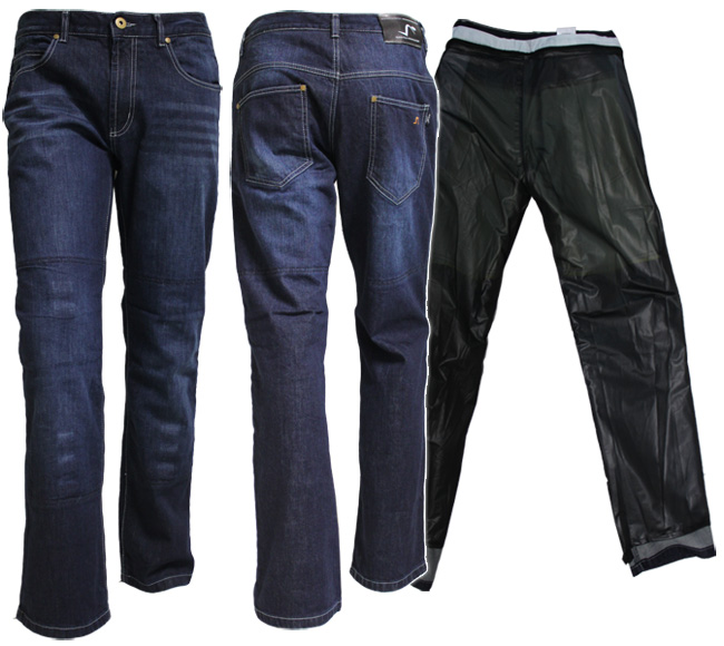 calça jeans impermeavel moto